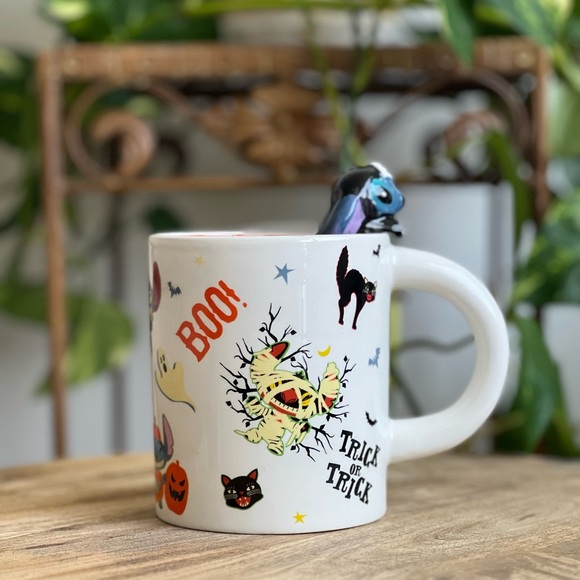 Stitch Halloween Mug and Sign Bundle - Picture 3 of 8